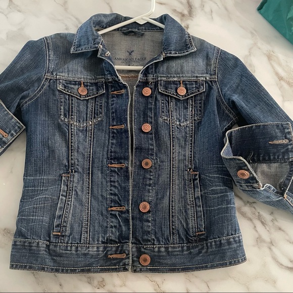 American Eagle Jean Jacket, size xs - Picture 3 of 13